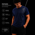 Camisa Impermeável Azul Marinho