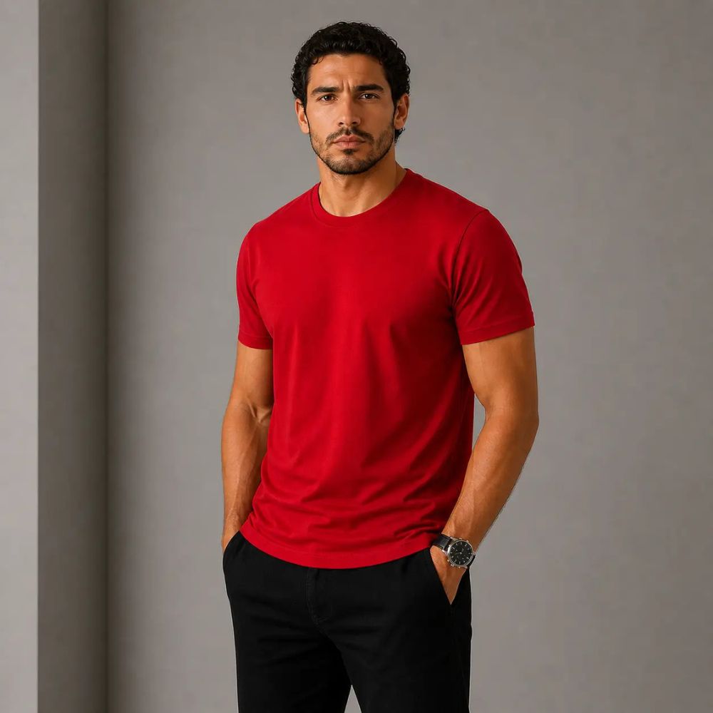 T-shirt algodão pima
