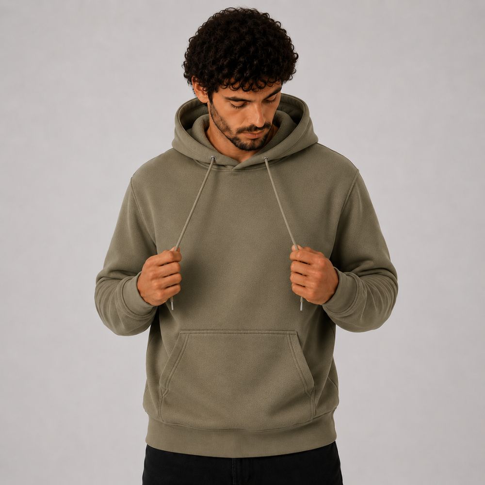 Moletom Hoodie Verde Musgo