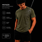 Camisa Impermeável Verde musgo
