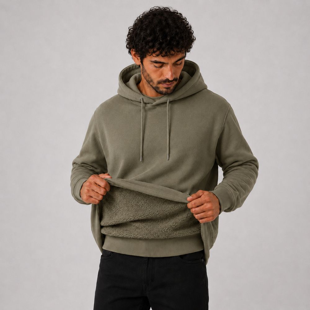 Moletom Hoodie Verde Musgo