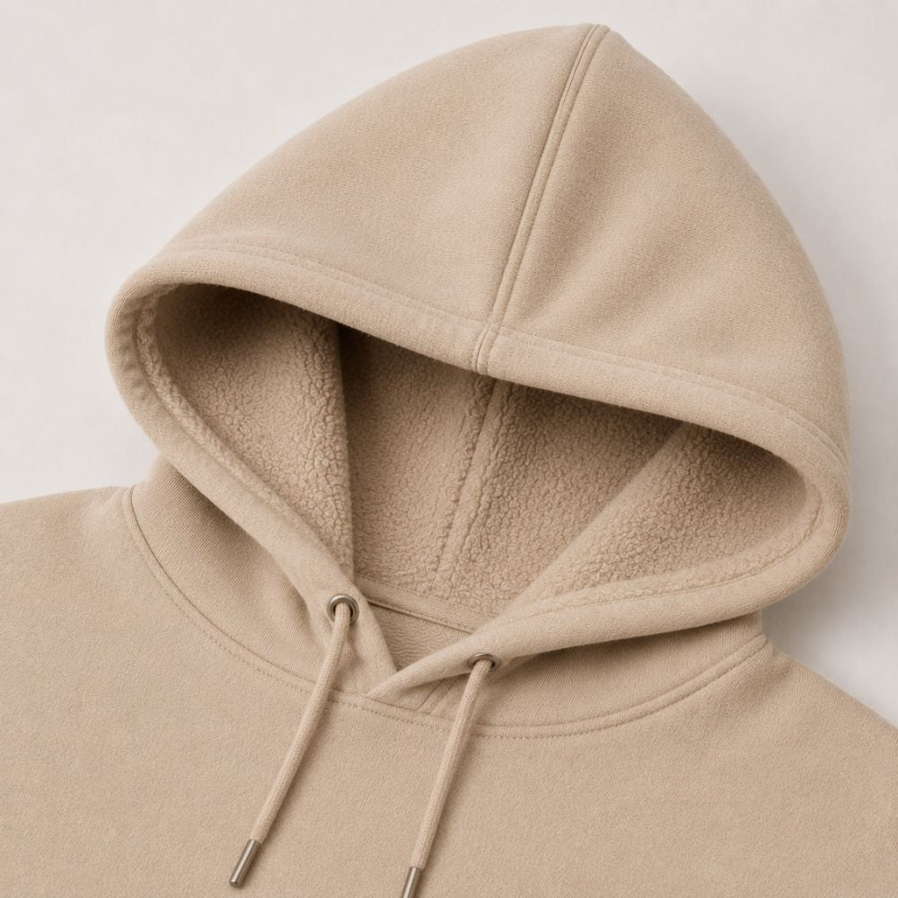 Moletom Hoodie Bege