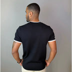 T - Shirt Tricô Preto