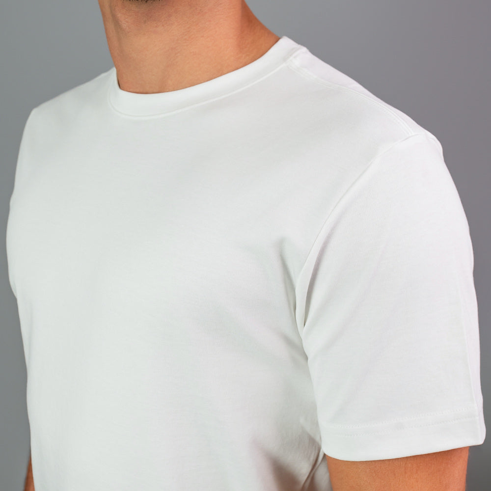 T-shirt Algodão Pima Branco