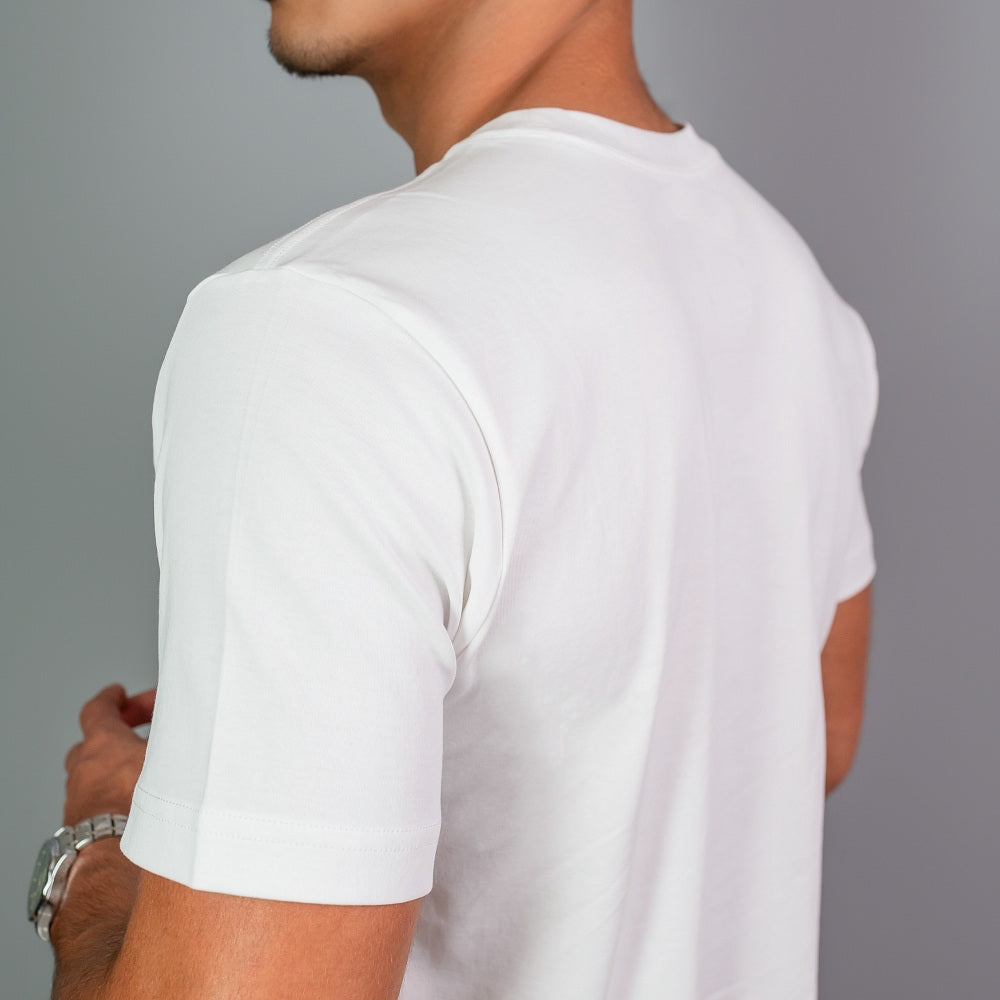 T-shirt Algodão Pima Branco