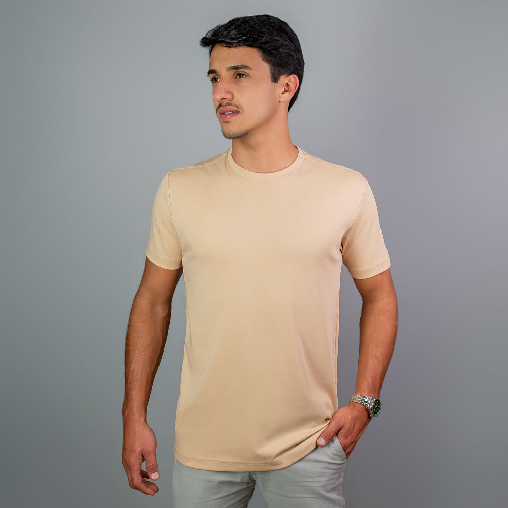 T-shirt algodão pima