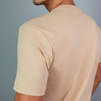 T-shirt Algodão Pima Bege