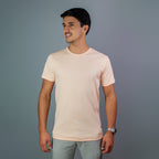 T-shirt Algodão Pima Salmão