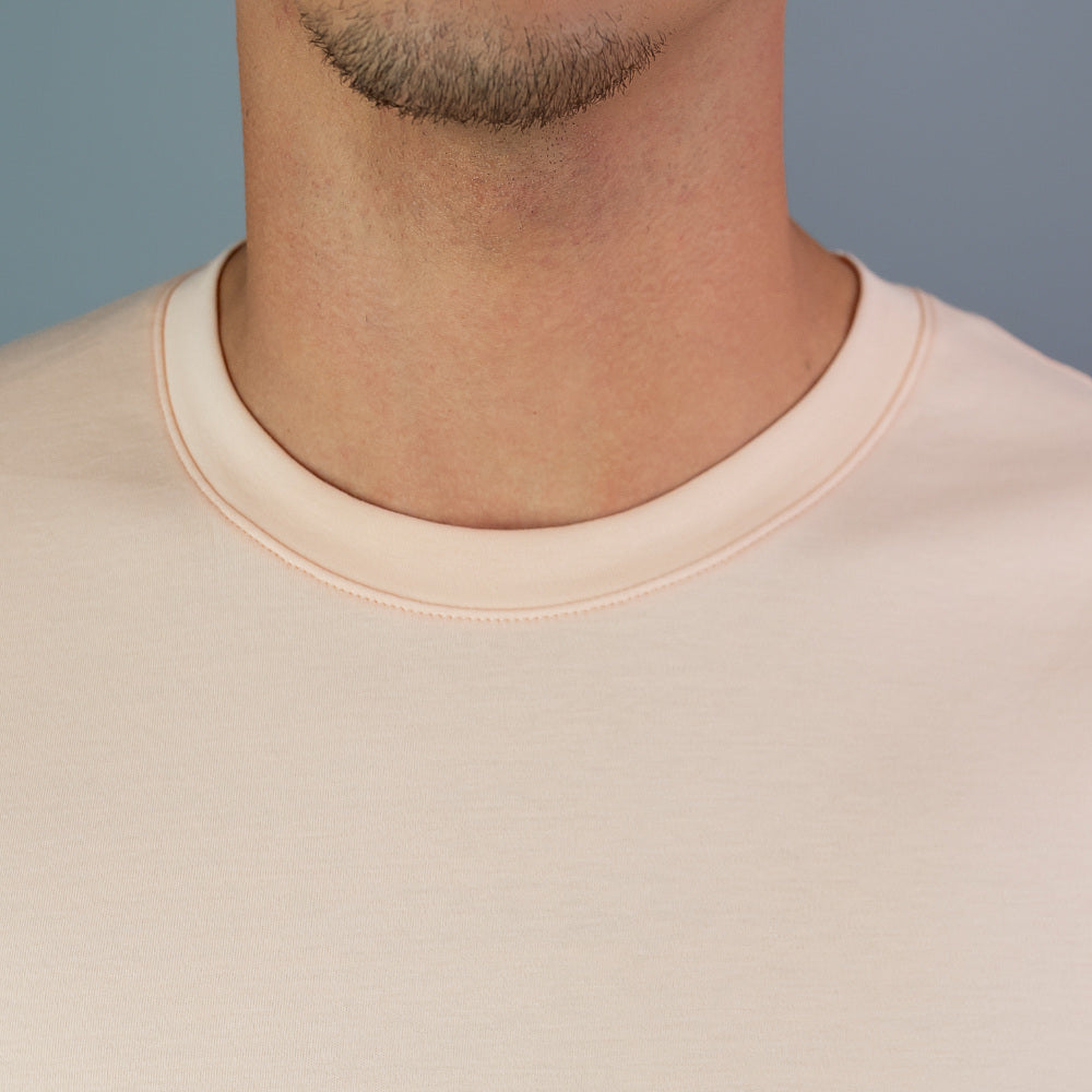 T-shirt Algodão Pima Salmão