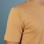 T-shirt Algodão Pima Caramelo