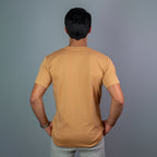 T-shirt Algodão Pima Caramelo