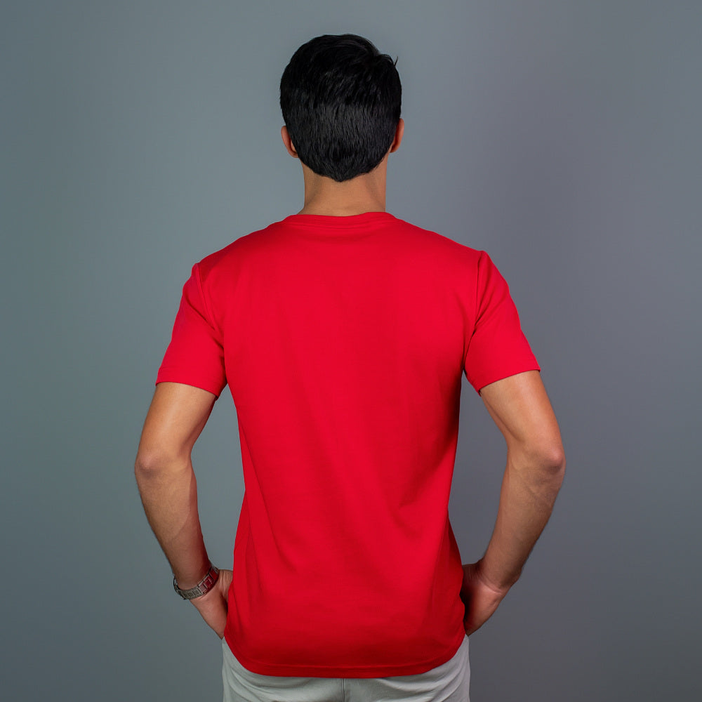 T-shirt Algodão Pima Vermelho