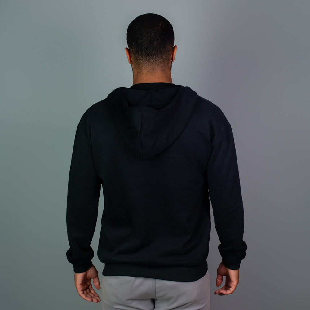Moletom Confort C/ Zíper Preto