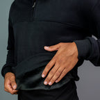 Moletom Confort C/ Zíper Preto