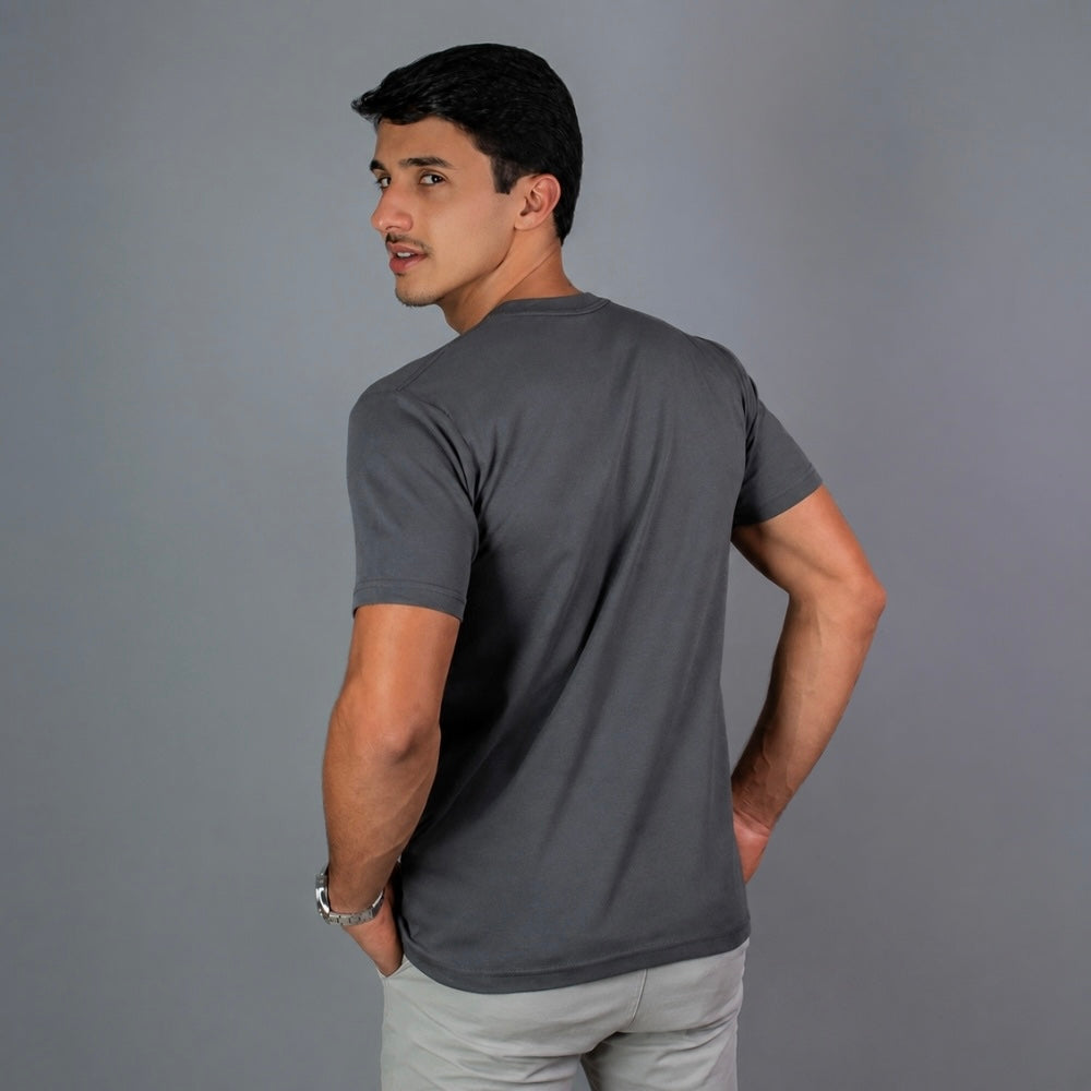 T-shirt Algodão Pima Cinza