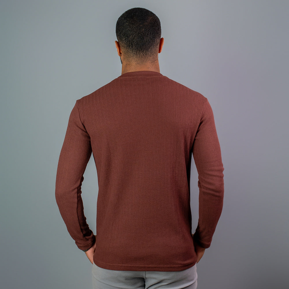 Suéter Tricot Marrom