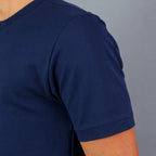 T-shirt Algodão Pima Azul Marinho