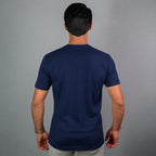 T-shirt Algodão Pima Azul Marinho