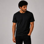 T-shirt algodão pima Preta