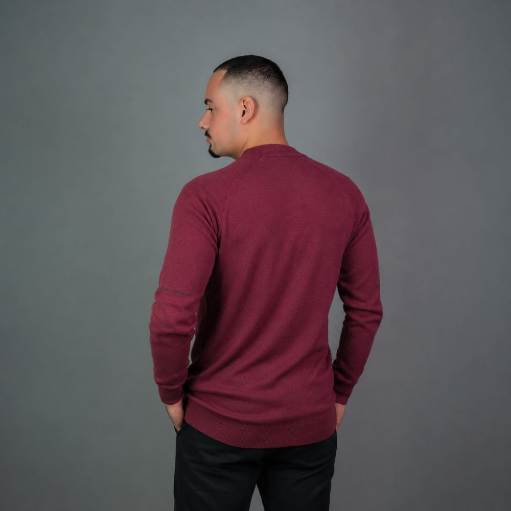 Suéter Modal Marsala