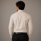 Camisa Social Tech Bege